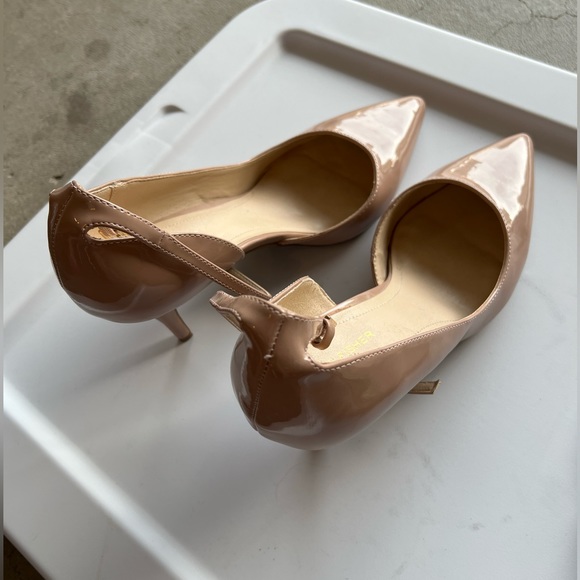 Nude kitten heel pumps - Picture 3 of 3